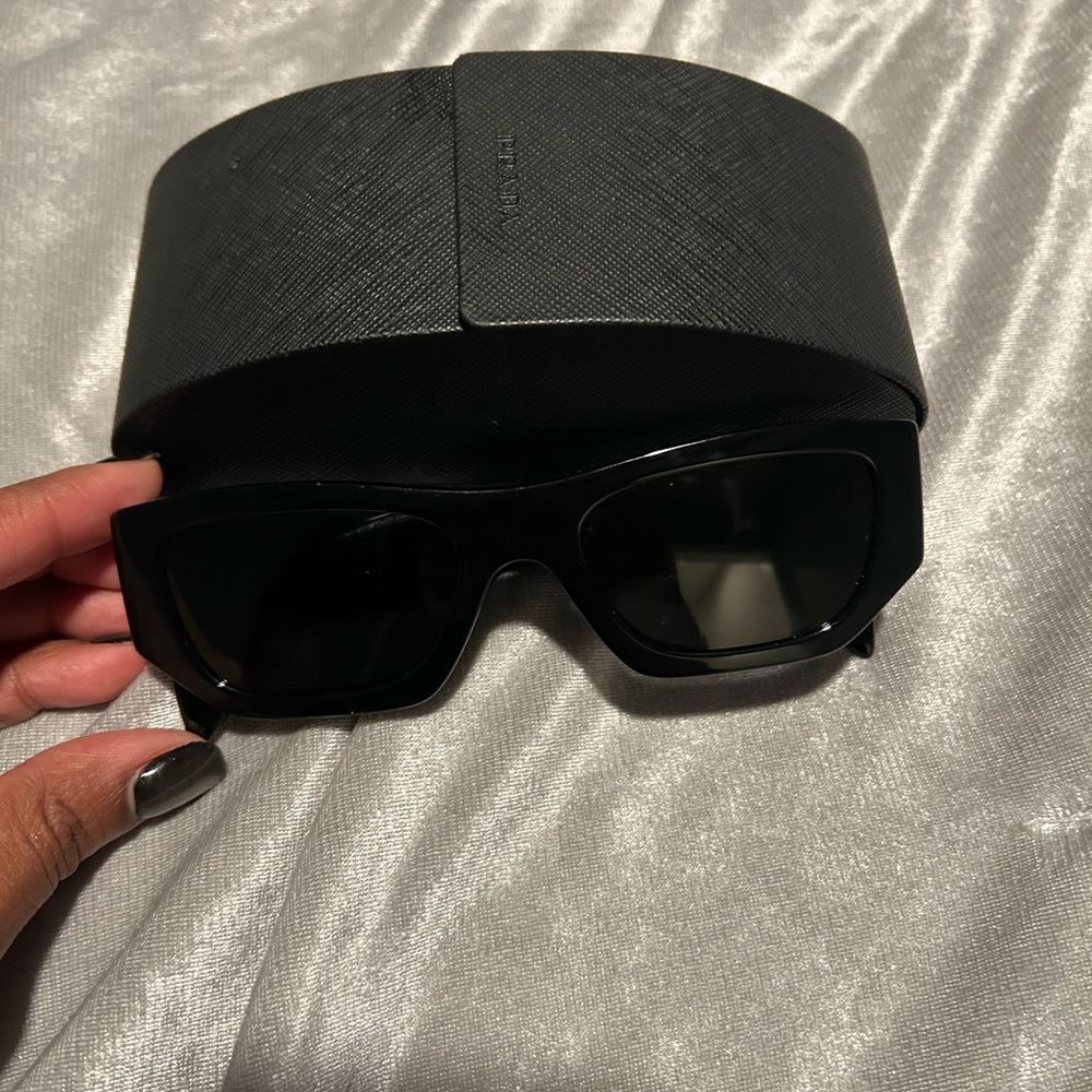 Prada Black Sunglasses with Case